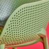 Sky outdoor arm chair- Olive- close up detail