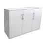 Sonic Credenza-3 door-1200 wide- White