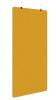 Acoustic hanging screen- Plain panel- Yellow