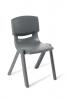 Squad plastic chair - Grey