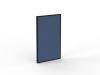 Studio 50 floor standing office partition 1500 high - 900 wide- Crown Electric Blue fabric- Black frame