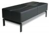 Swell Ottoman Double seater Black Vinyl