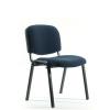 Swift visitor chair Navy Fabric upholstery