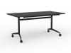 Team Flip Table - Black frame - Black top