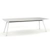 Team meeting table- White frame + white top