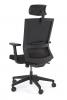 Tone mesh back chair with head rest- back view.