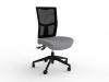 Urban mesh back office chair-Black base - Felt fabric