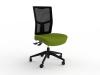 Urban mesh back office chair-Black base - Felt fabric -