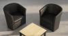 Vortec Tub Chair Black PU setting