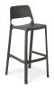 Zero outdoor Bar stool Charcoal