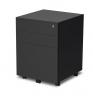 Steel Mobile drawer unit-410 wide-setting Black & White.