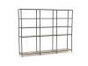 Kubix modular shelving- 4 Bay- Atlantic Oak