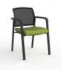 Ozone visitor mesh back chair - Splice Green