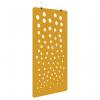 Acoustic hanging screen- Shard pattern- Banana Green