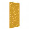 Acoustic hanging screen- Shard pattern- Banana Green